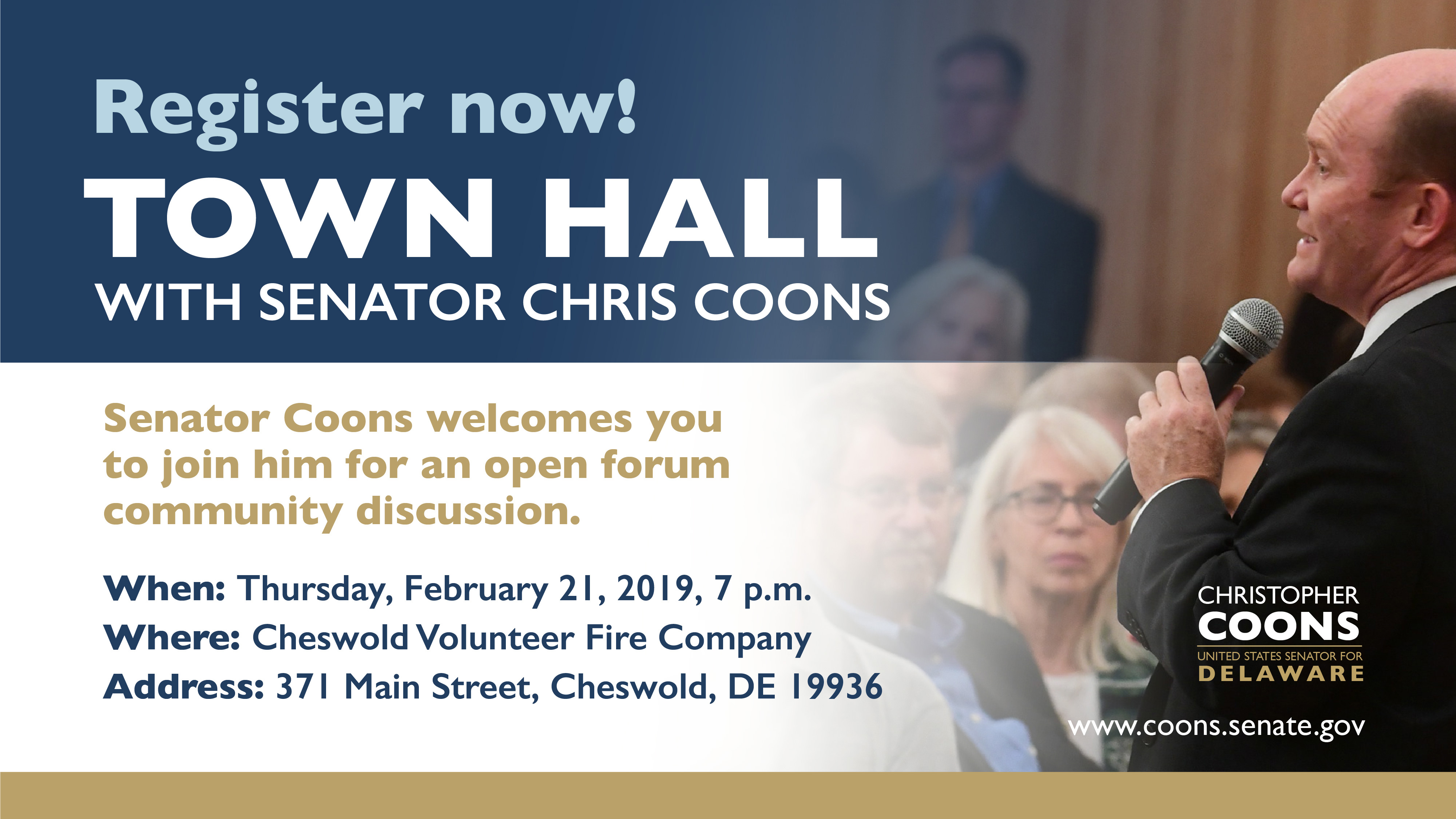town hall graphic