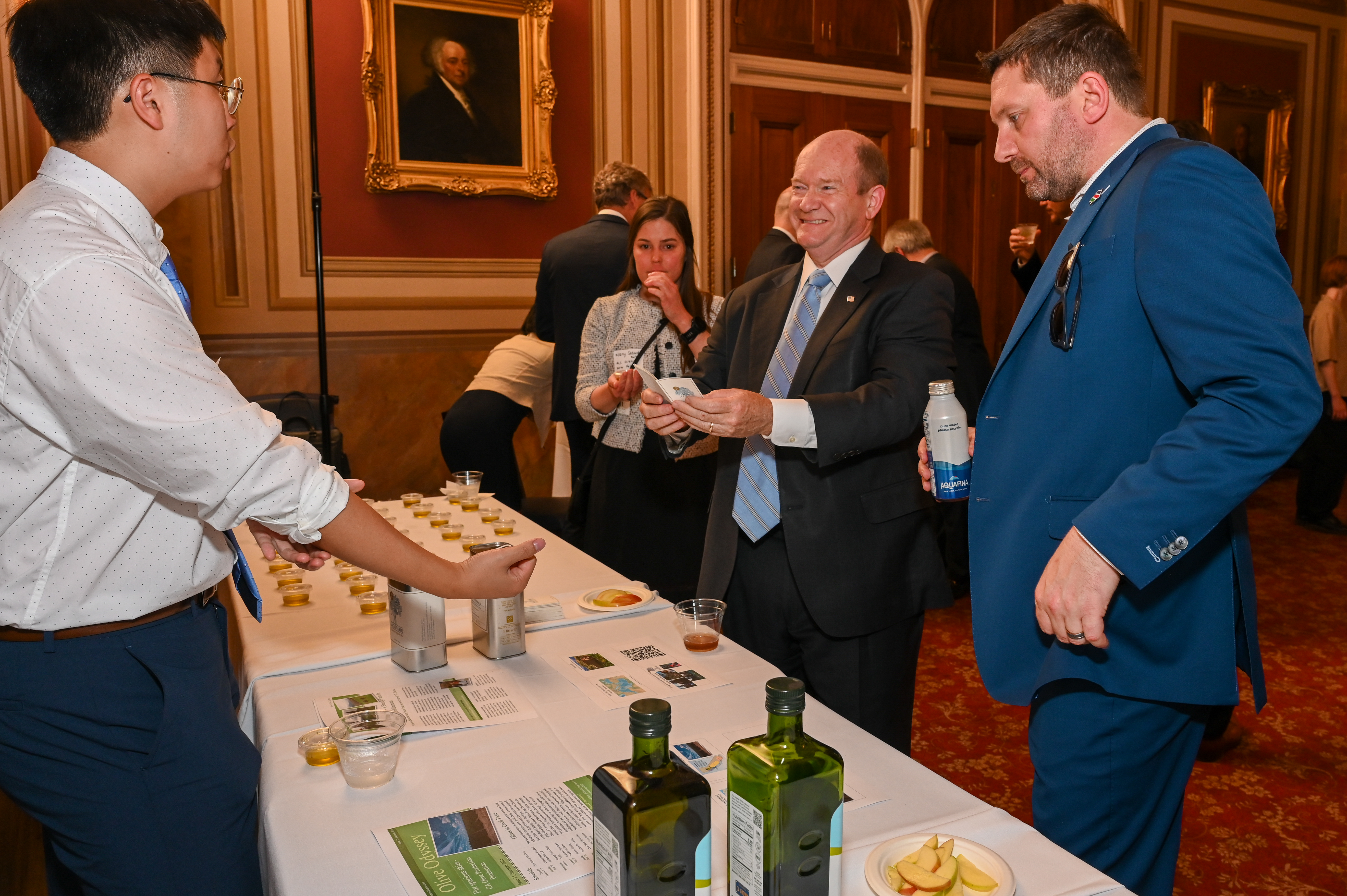 olive oil table