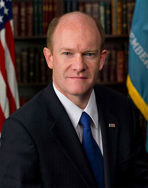 Chris Coons Official Portrait