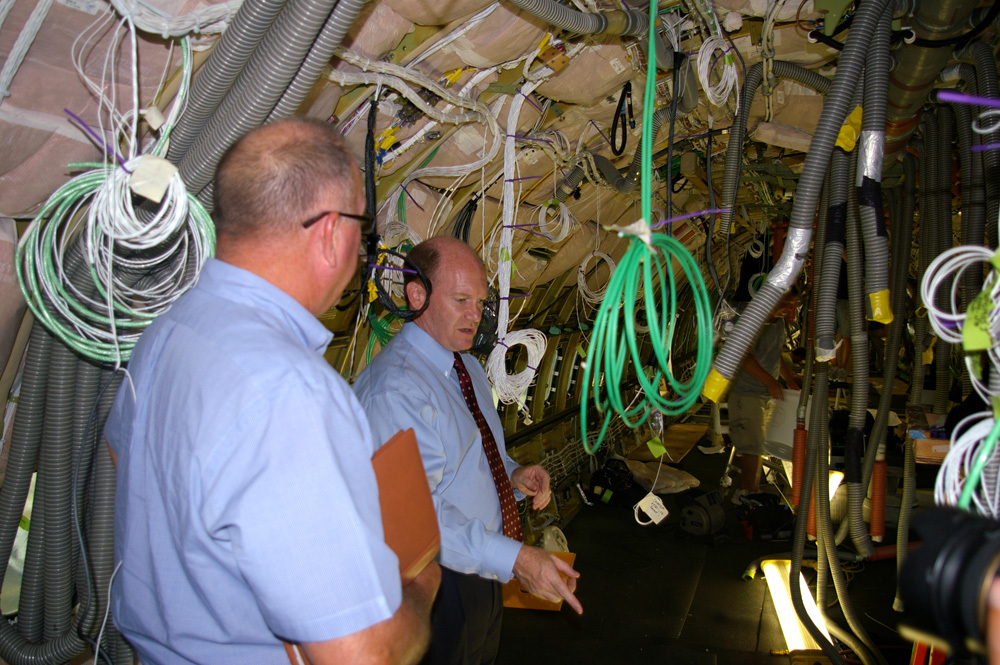 Senator Coons tours PATS Aircraft