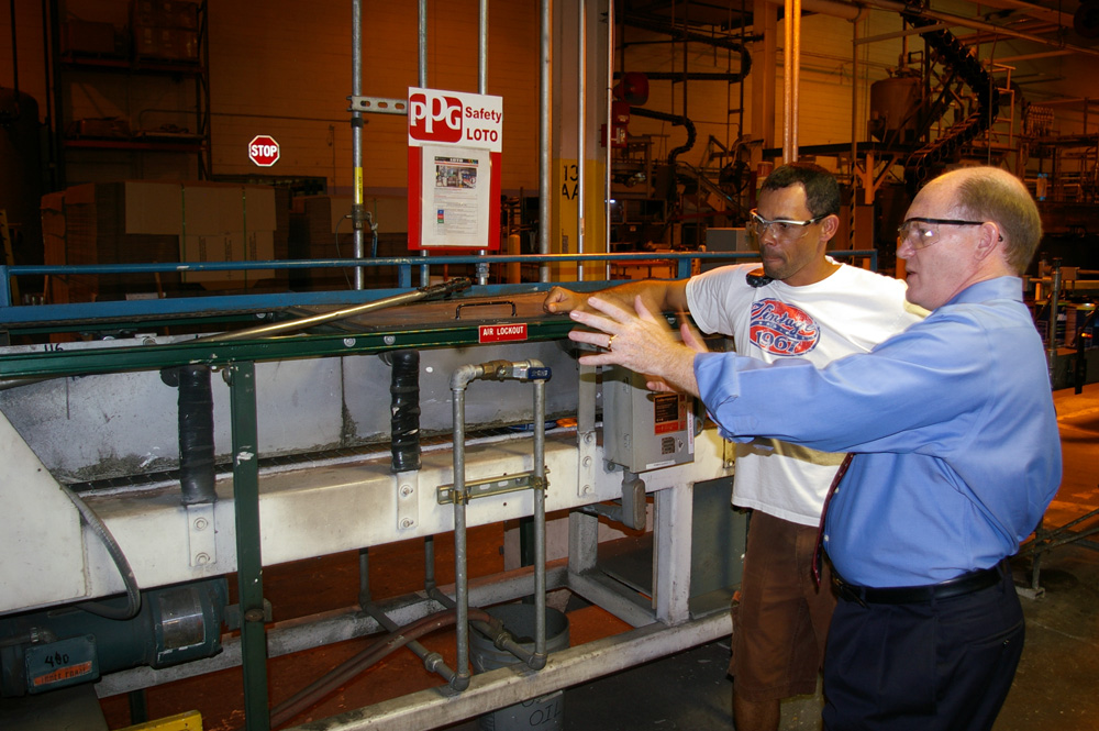 Senator Coons visits PPG